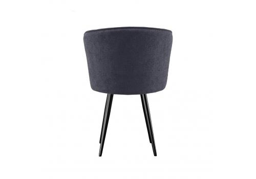  Стул DikLine 348 поворотный P15/L15 серый, ножки черные, фото 4 