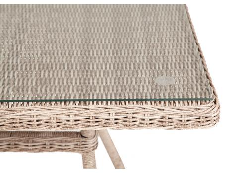  "Айриш" стол плетеный из искусственного ротанга, цвет бежевый, фото 3 