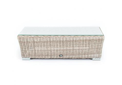  "Капучино" журнальный столик из искусственного ротанга, цвет бежевый, фото 3 