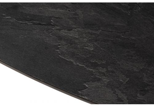  "Верона" журнальный столик из HPL 70х50, H40, каркас черный муар, цвет столешницы "серый гранит", фото 7 