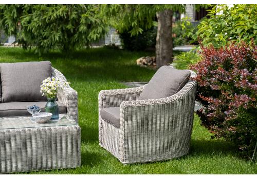  "Кон Панна" лаунж-зона из искусственного ротанга, цвет бежевый, фото 2 