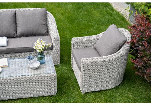  "Кон Панна" лаунж-зона из искусственного ротанга, цвет бежевый, фото 3 