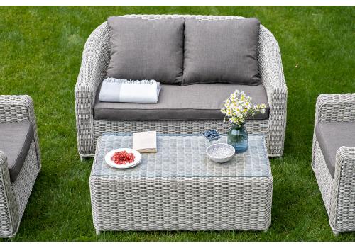  "Кон Панна" лаунж-зона из искусственного ротанга, цвет бежевый, фото 4 