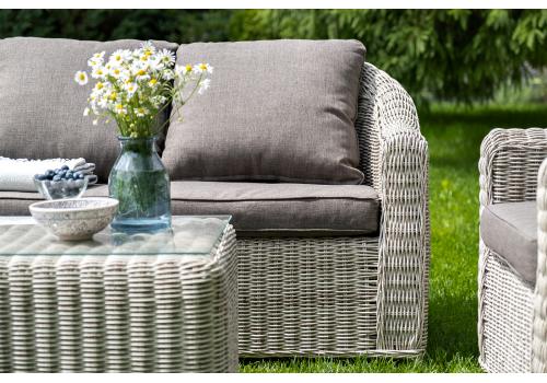  "Кон Панна" лаунж-зона из искусственного ротанга, цвет бежевый, фото 12 