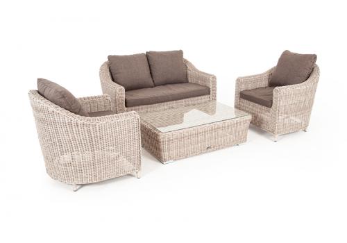  "Кон Панна" лаунж-зона из искусственного ротанга, цвет бежевый, фото 17 