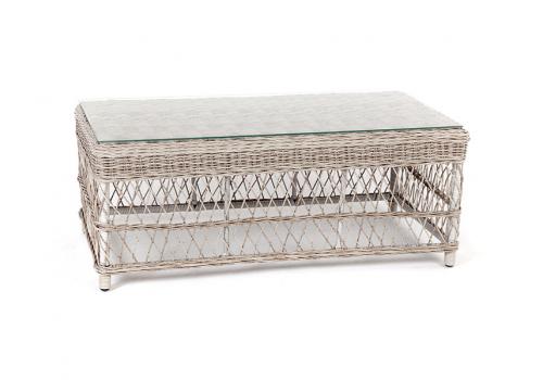  "Гранд Латте" стол журнальный из искусственного ротанга, цвет бежевый, фото 2 