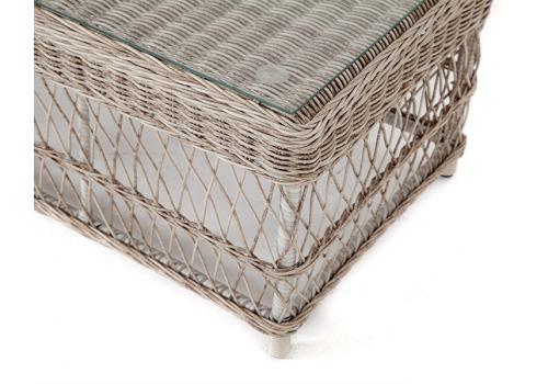  "Гранд Латте" стол журнальный из искусственного ротанга, цвет бежевый, фото 4 