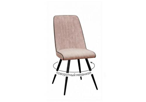  Стул DikLine 324 поворотный B03 BEIGE, ножки черные, фото 1 