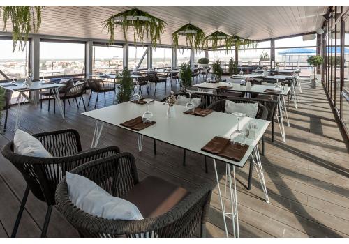  "Руссо" обеденный стол из HPL 150х80см, цвет молочный, фото 10 