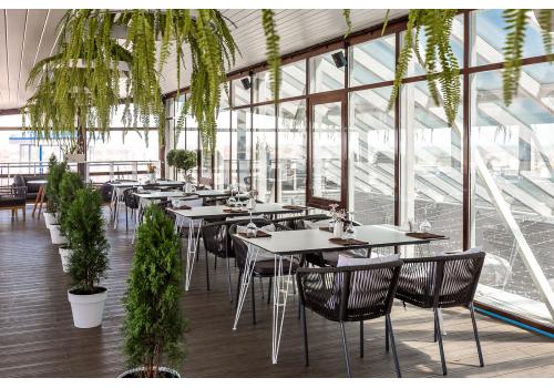  "Руссо" обеденный стол из HPL 150х80см, цвет молочный, фото 12 