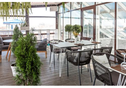  "Руссо" обеденный стол из HPL 150х80см, цвет молочный, фото 13 