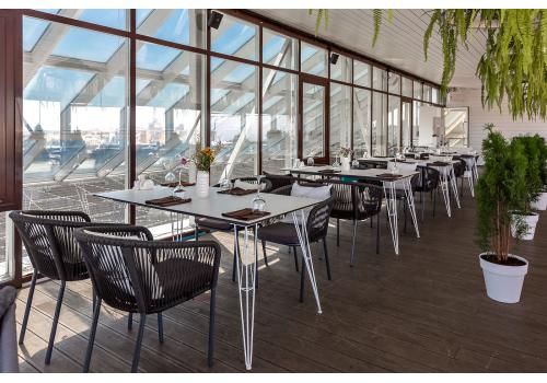  "Руссо" обеденный стол из HPL 150х80см, цвет молочный, фото 15 