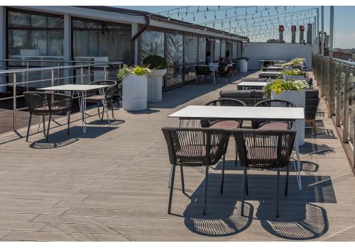  "Руссо" обеденный стол из HPL 150х80см, цвет молочный, фото 19 