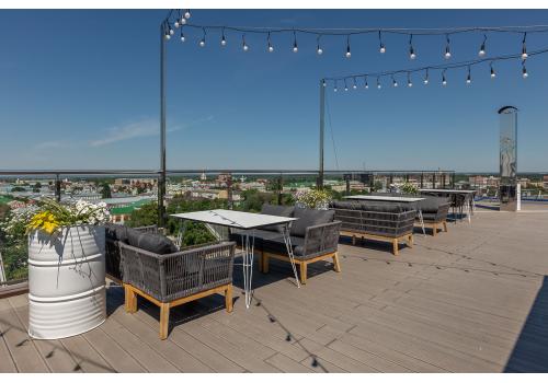  "Руссо" обеденный стол из HPL 150х80см, цвет молочный, фото 24 