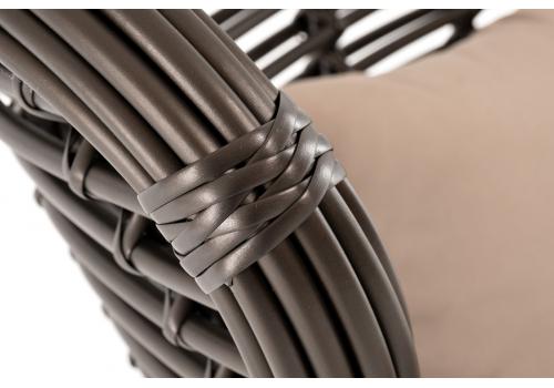  "Парма" кофейный комплект из искусственного ротанга, цвет бронзовый, фото 23 