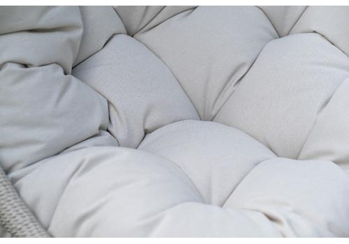  "Севилья" кресло-кокон из искусственного ротанга, цвет светло-серый, фото 7 