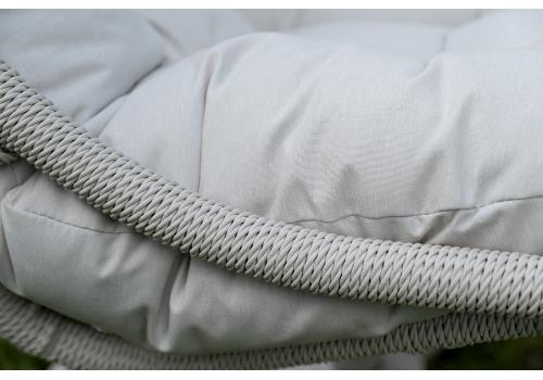  "Севилья" кресло-кокон из искусственного ротанга, цвет светло-серый, фото 8 