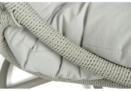  "Севилья" кресло-кокон из искусственного ротанга, цвет светло-серый, фото 16 
