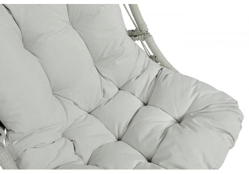  "Севилья" кресло-кокон из искусственного ротанга, цвет светло-серый, фото 17 