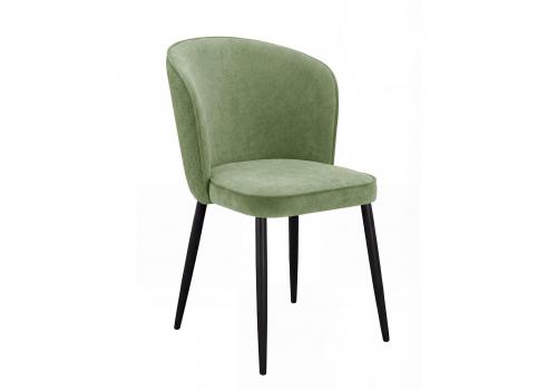  Стул DikLine 347 P10/L08 зеленый, ножки черные, фото 1 