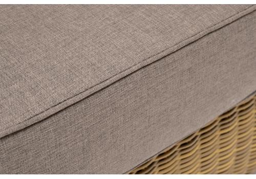  "Боно" кресло из искусственного ротанга, цвет соломенный, фото 4 