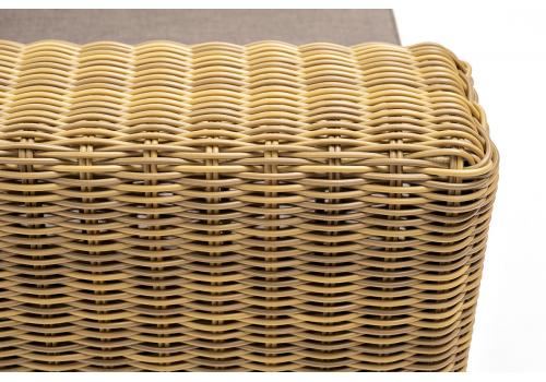  "Боно" кресло из искусственного ротанга, цвет соломенный, фото 8 