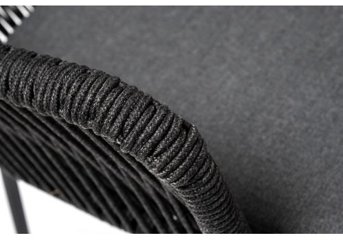  "Лион" обеденная группа на 4 персоны со стульями "Лион" темно-серый, круглый стол "серый гранит", фото 6 