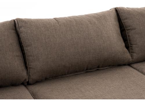  "Лунго" трансформирующаяся лаунж-зона из искусственного ротанга (гиацинт), цвет коричневый, фото 9 