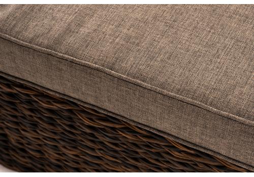  "Лунго" трансформирующаяся лаунж-зона из искусственного ротанга (гиацинт), цвет коричневый, фото 10 