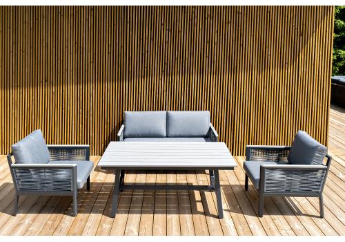  "Сан Ремо" комплект садовый для лаунж-зоны серый, фото 5 