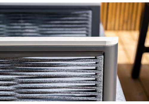  "Сан Ремо" комплект садовый для лаунж-зоны серый, фото 10 