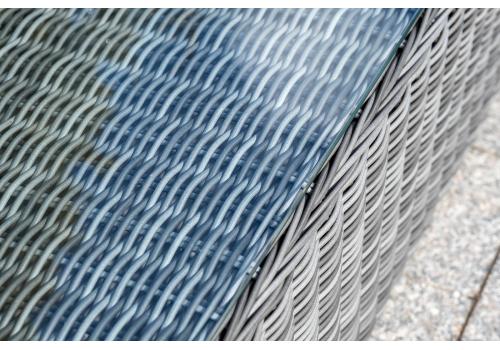  "Гляссе" лаунж-зона из искусственного ротанга, цвет графит, фото 16 