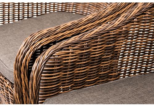  "Равенна" лаунж-зона из искусственного ротанга, цвет коричневый, фото 7 