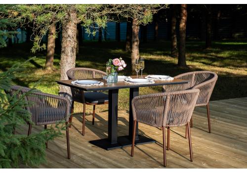  "Каффе Дабл" обеденная группа на 4 персоны, цвет "дуб", фото 5 