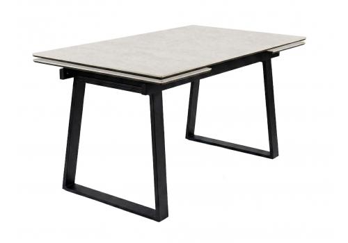  Стол DikLine DZ160 хромикс белый/черный (2 уп.), фото 1 