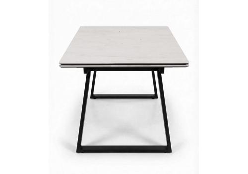  Стол DikLine DZ160 хромикс белый/черный (2 уп.), фото 3 