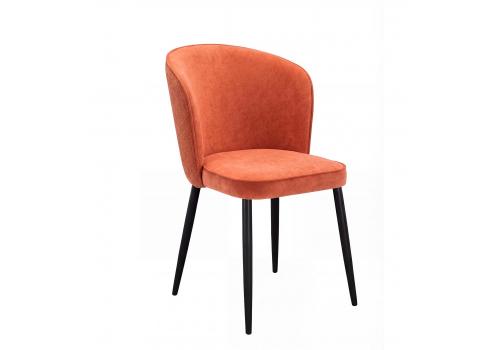  Стул DikLine 347 P09/L05 терракотовый, ножки черные, фото 1 