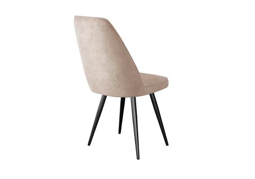  Стул DikLine 327 поворотный B03 BEIGE, ножки черные, фото 4 