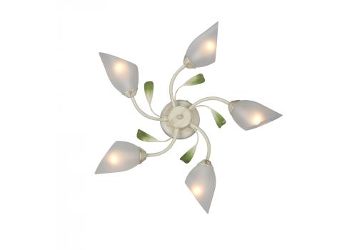  Люстра V3232/5PL, 5xE14 макс. 40Вт, плафон ПП, фото 1 