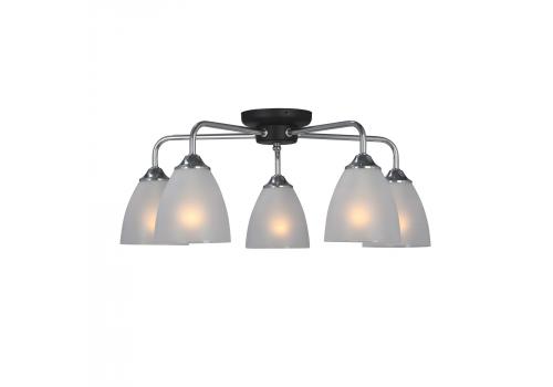  Люстра V4500-9/5PL, 5xE14 макс. 40Вт, плафон ПП, фото 2 