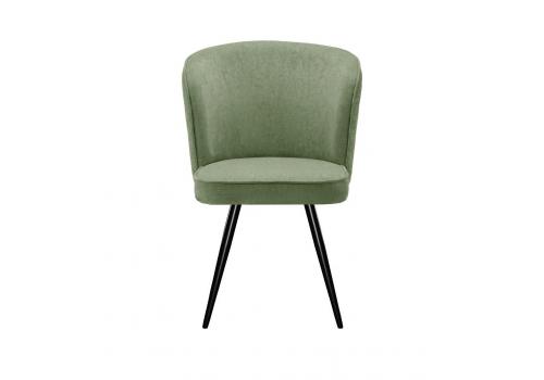  Стул DikLine 348 поворотный P10/L08 зеленый, ножки черные, фото 2 