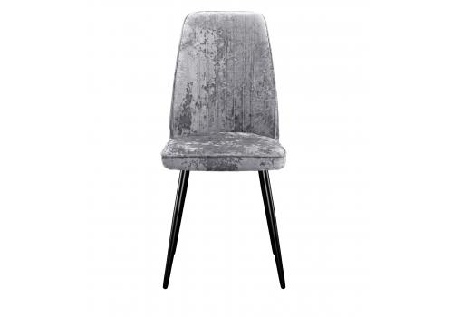  Стул DikLine 327 поворотный M13 светло-серый, ножки черные, фото 4 