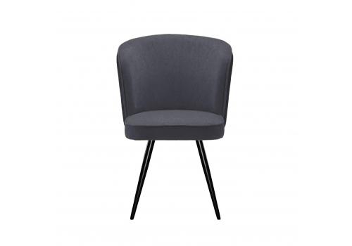  Стул DikLine 348 поворотный P15/L15 серый, ножки черные, фото 2 