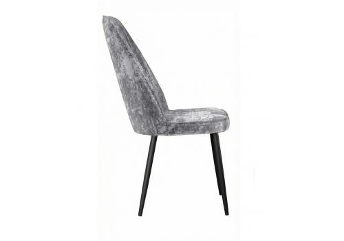  Стул DikLine 327 поворотный M13 светло-серый, ножки черные, фото 3 