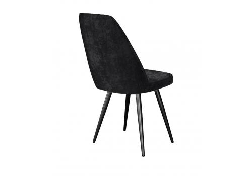  Стул DikLine 327 поворотный M18 черный, ножки черные, фото 4 