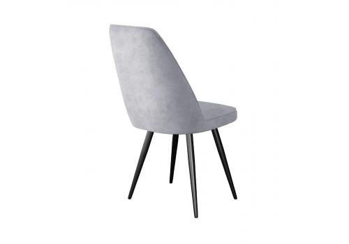  Стул DikLine 327 поворотный B22 GREY, ножки черные, фото 3 