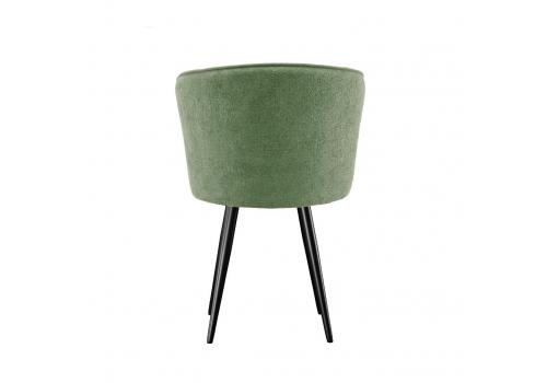  Стул DikLine 348 поворотный P10/L08 зеленый, ножки черные, фото 4 