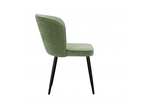  Стул DikLine 347 P10/L08 зеленый, ножки черные, фото 4 