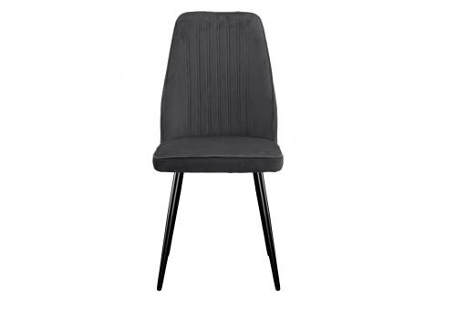  Стул DikLine 327 поворотный B28 ANTRACITE, ножки черные, фото 2 