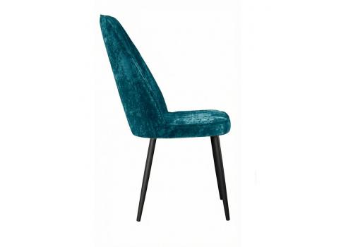  Стул DikLine 327 поворотный M19 бирюза, ножки черные, фото 2 